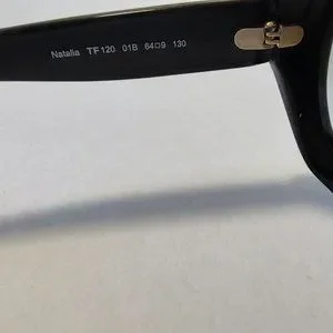 Tom Ford Natalia Sunglasses ASO Kim Kardashian Black Grey Oversized TF120 Gold T Tom Ford | Accessories | Tom Ford Natalia Sunglasses Aso Kim  main image 2
